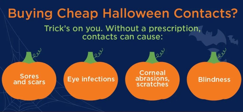 buying cheap halloween contacts?